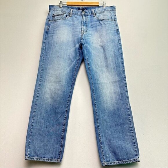 U.S. Polo Assn. Other - US Polo Assn. Men Size 36x30 Jeans Straight Medium Wash Cotton Blue fade